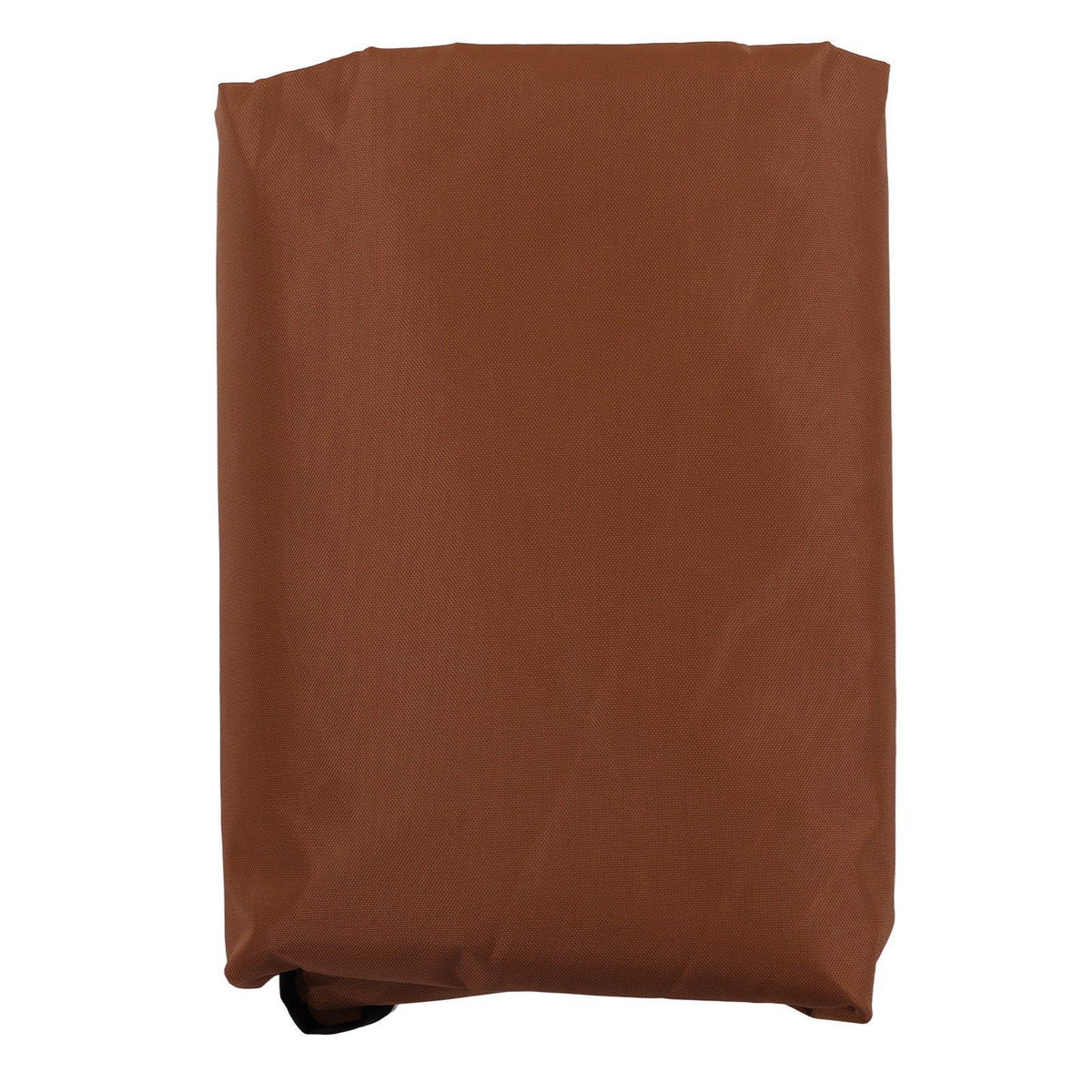 Outdoor Swing Canopy Silver Coated Oxford Cloth Waterproof Swing Chair Top Cover for Garden Sun Shade Accessory Brown