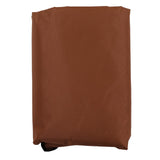 Outdoor Swing Canopy Silver Coated Oxford Cloth Waterproof Swing Chair Top Cover for Garden Sun Shade Accessory Brown - Extra Image