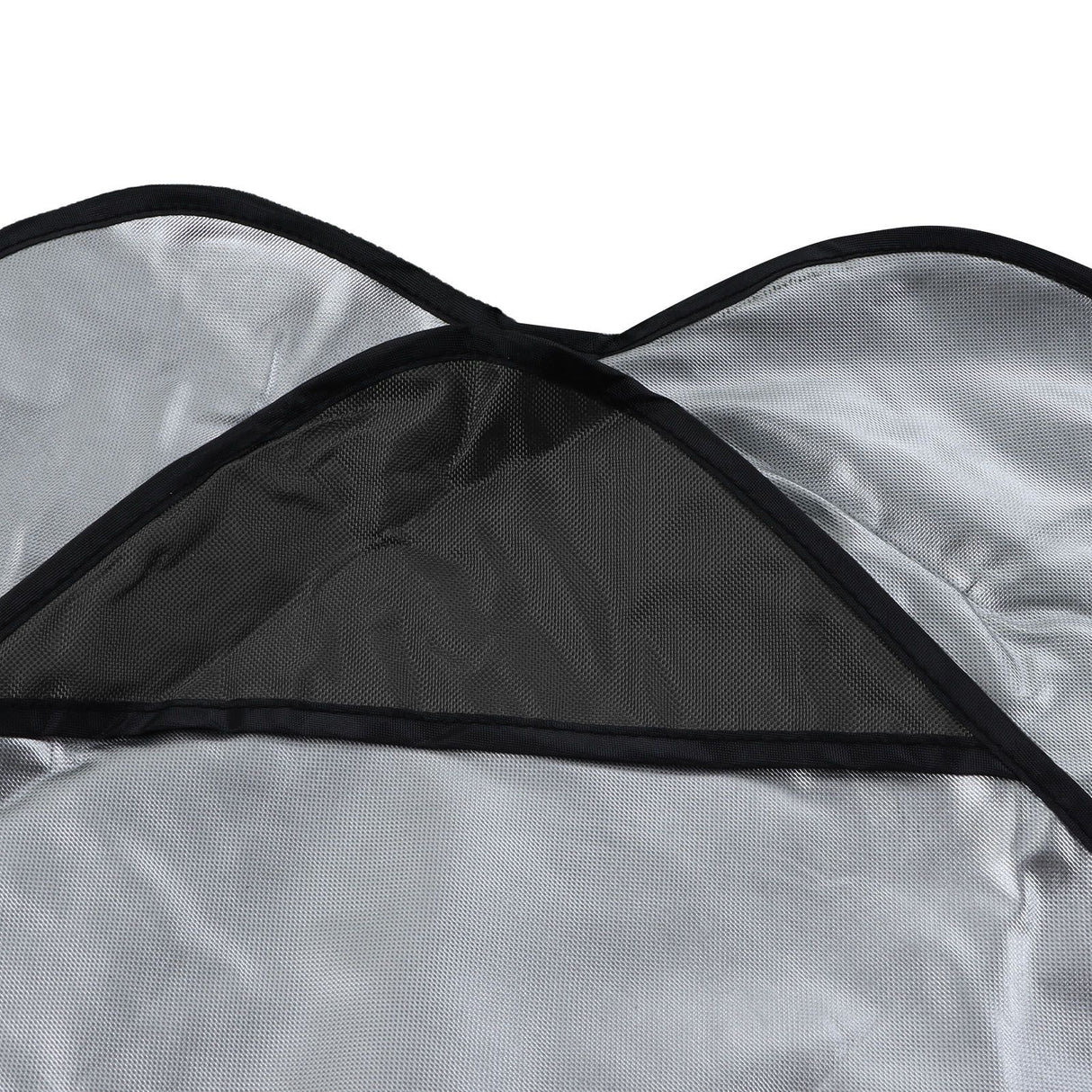 Outdoor Swing Canopy Waterproof Porch Top Cover Replacement UV Proof for Patio Yard Chair Black