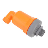 Orange Automatic Air Vent Valve High Hardness Great Flowing Rate PP Exhaust Vent Valve Top G1/2 Bottom G1 Compound Type 6632B PP - Extra Image