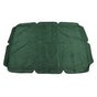 Swing Canopy Replacement Silver Coated Oxford Cloth Waterproof Swing Chair Canopy Cover for Outdoor Garden Balcony Dark Green