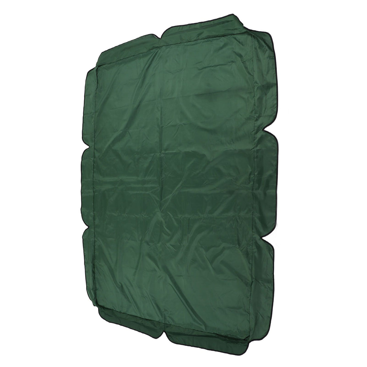 Swing Canopy Replacement Silver Coated Oxford Cloth Waterproof Swing Chair Canopy Cover for Outdoor Garden Balcony Dark Green