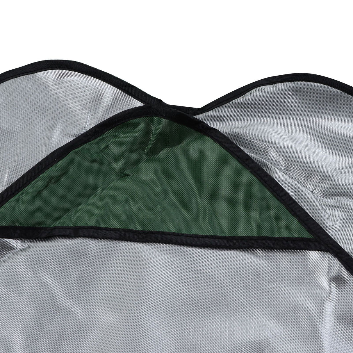 Swing Canopy Replacement Silver Coated Oxford Cloth Waterproof Swing Chair Canopy Cover for Outdoor Garden Balcony Dark Green