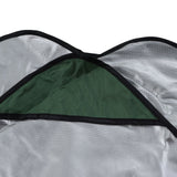 Swing Canopy Replacement Silver Coated Oxford Cloth Waterproof Swing Chair Canopy Cover for Outdoor Garden Balcony Dark Green - Extra Image