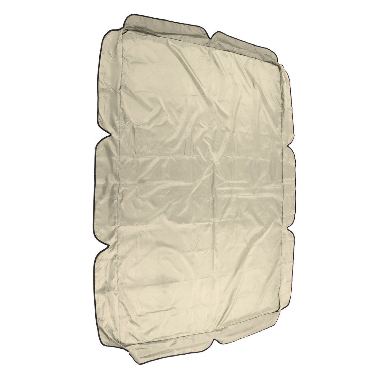 Swing Canopy 600D Silver Coated Oxford Cloth Waterproof Swing Top Cover for Outdoor Beige
