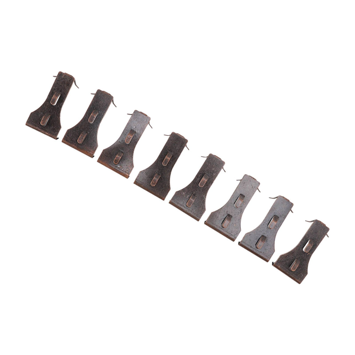 8Pcs Brick Hook Clips Steel Brick Hanger Fits Standard Size Bricks 2 1/4 Inch to 2 3/8 Inch in Height