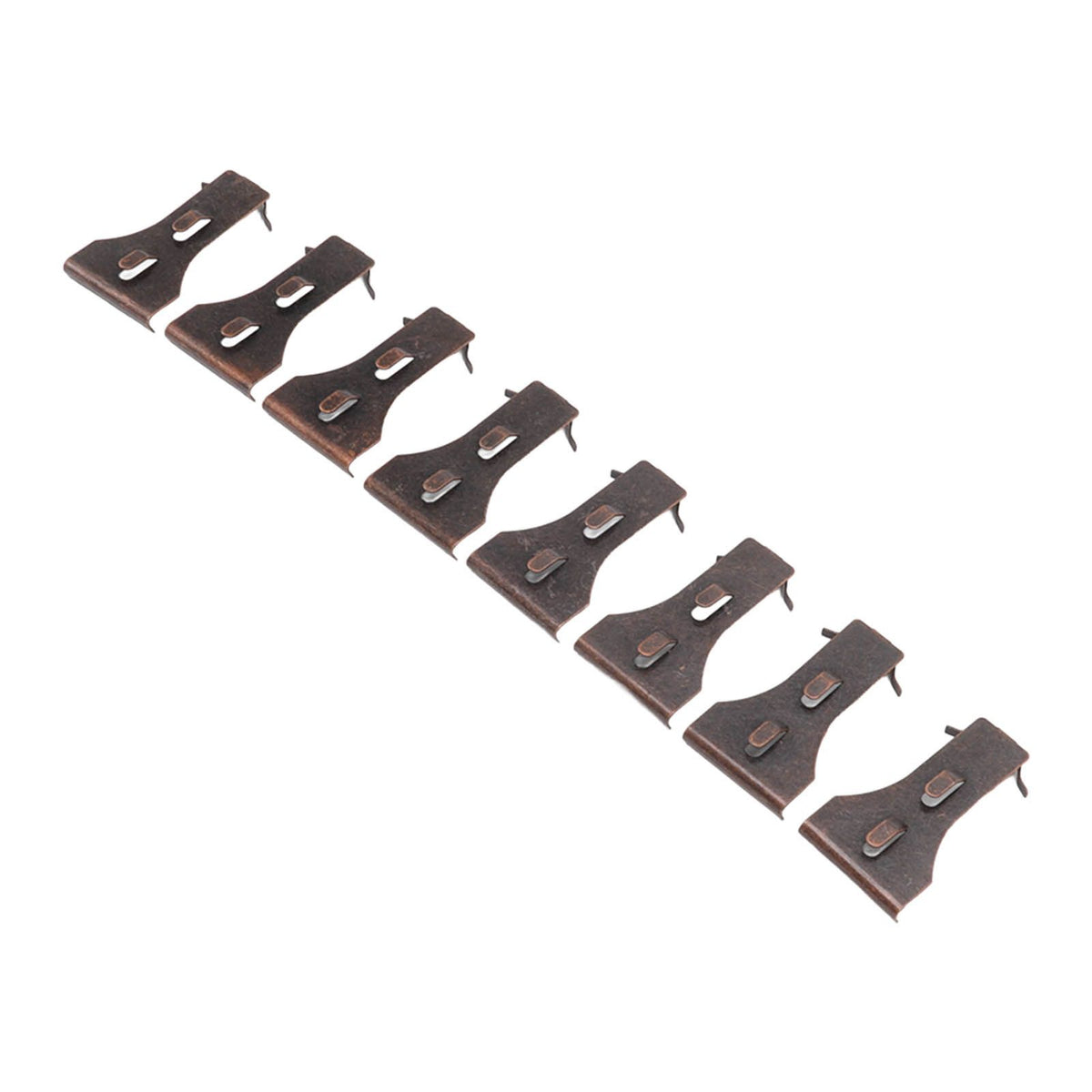 8Pcs Brick Hook Clips Steel Brick Hanger Fits Standard Size Bricks 2 1/4 Inch to 2 3/8 Inch in Height