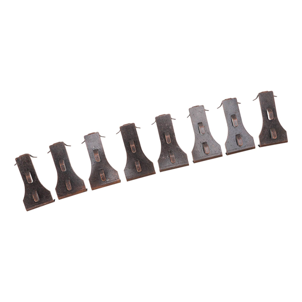 8Pcs Brick Hook Clips Steel Brick Hanger Fits Standard Size Bricks 2 1/4 Inch to 2 3/8 Inch in Height