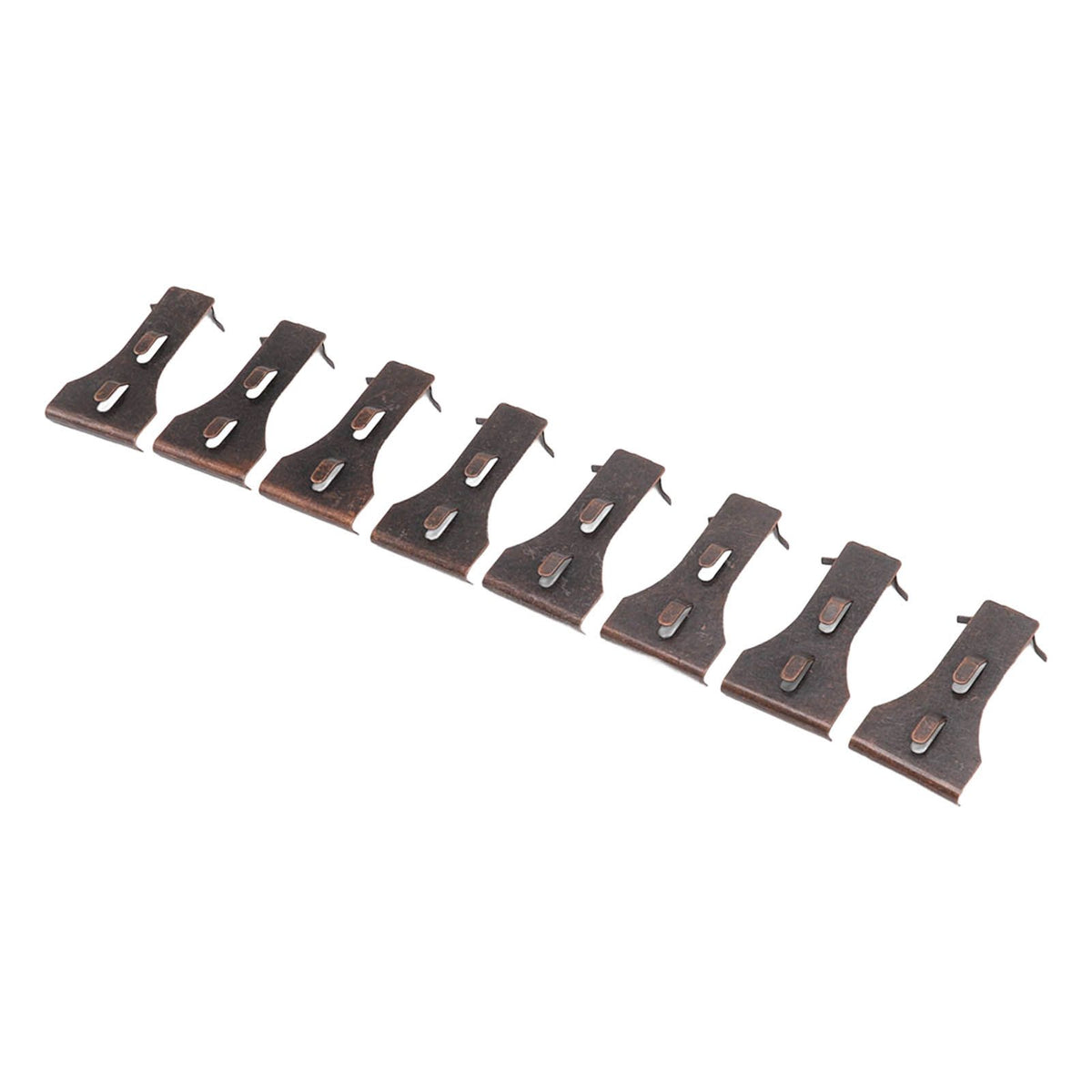8Pcs Brick Hook Clips Steel Brick Hanger Fits Standard Size Bricks 2 1/4 Inch to 2 3/8 Inch in Height