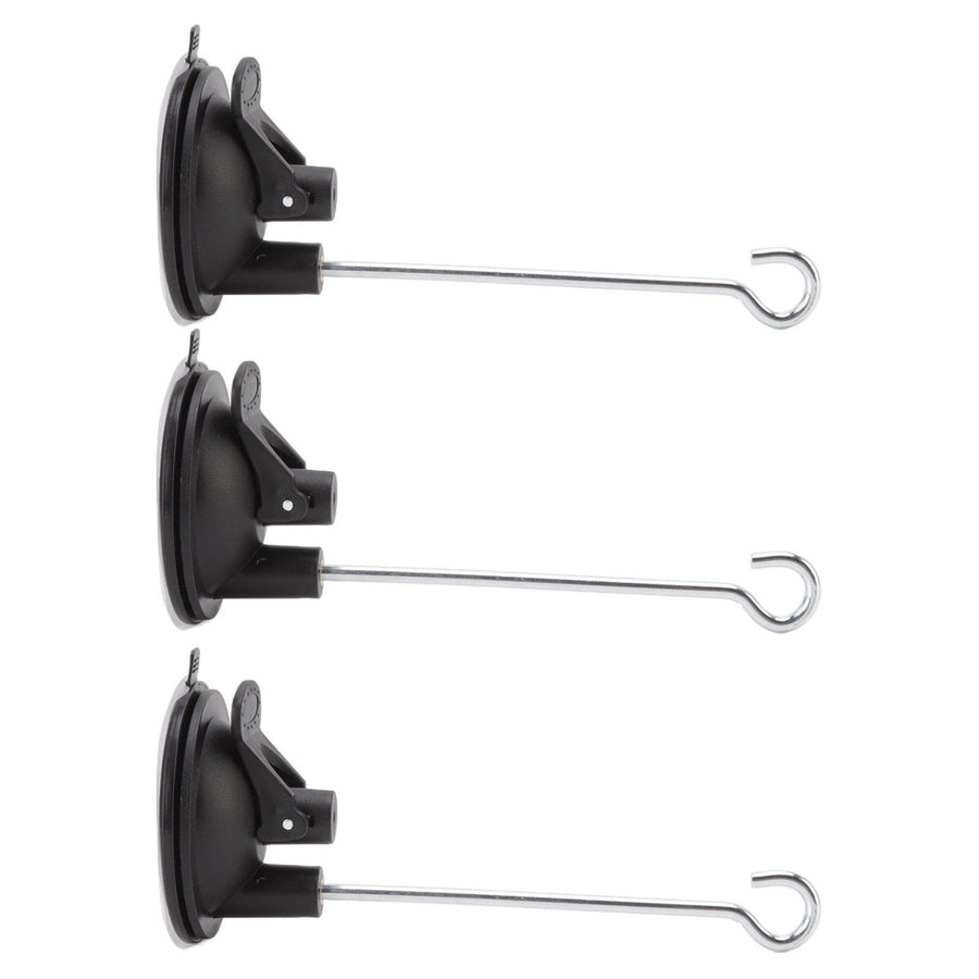 3 Pcs Bird Feeder Wall Hanger Window Suction Cup with Hanger Hook for Wind Chimes Plant