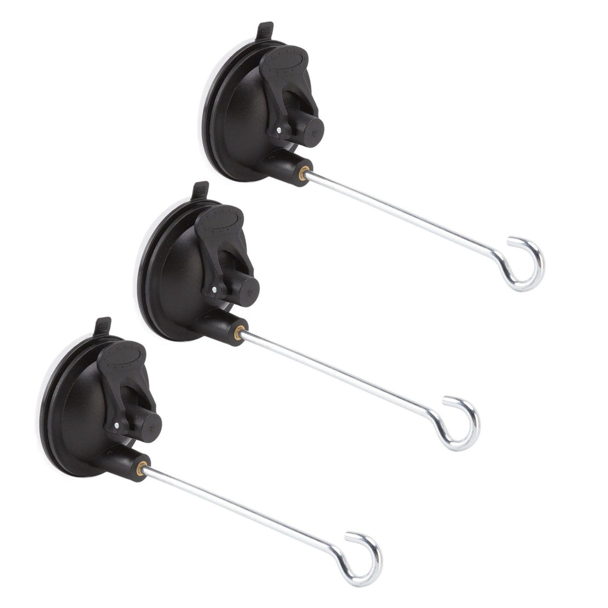 3 Pcs Bird Feeder Wall Hanger Window Suction Cup with Hanger Hook for Wind Chimes Plant