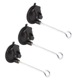 3 Pcs Bird Feeder Wall Hanger Window Suction Cup with Hanger Hook for Wind Chimes Plant