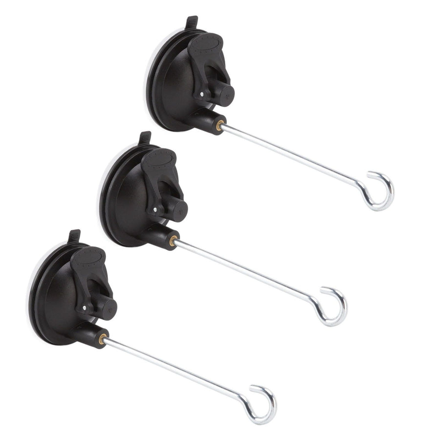 3 Pcs Bird Feeder Wall Hanger Window Suction Cup with Hanger Hook for Wind Chimes Plant