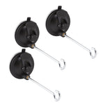 3 Pcs Bird Feeder Wall Hanger Window Suction Cup with Hanger Hook for Wind Chimes Plant