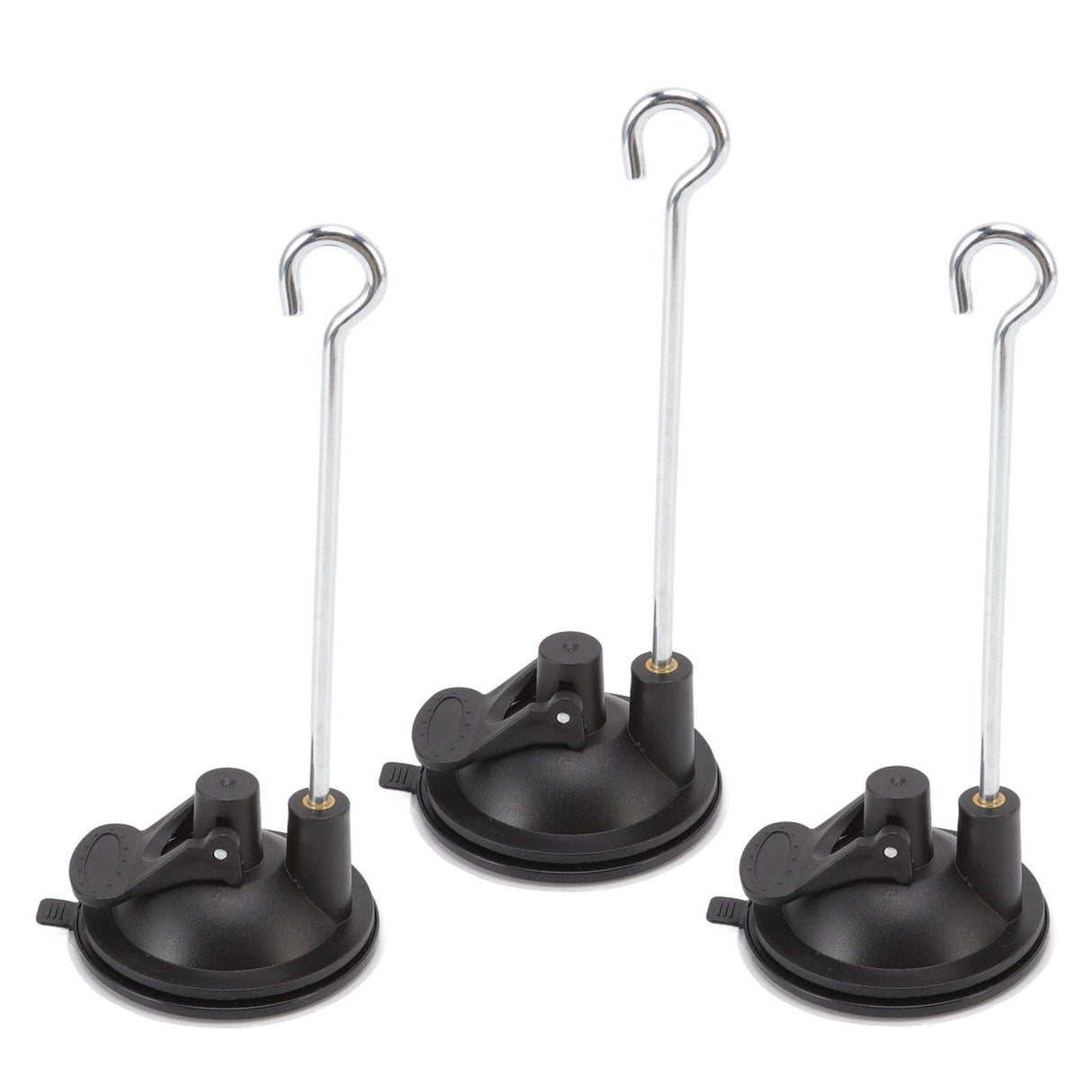 3 Pcs Bird Feeder Wall Hanger Window Suction Cup with Hanger Hook for Wind Chimes Plant