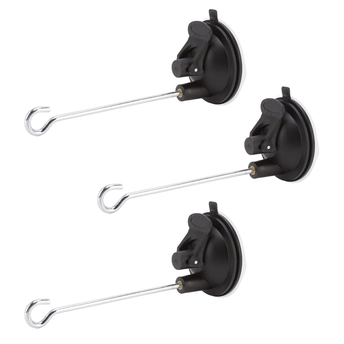 3 Pcs Bird Feeder Wall Hanger Window Suction Cup with Hanger Hook for Wind Chimes Plant