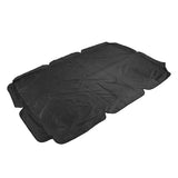 Outdoor Swing Canopy Garden Courtyard Waterproof Rocking Chair Dust Top Cover 210D Silver Coated Oxford Cloth Balcony Swing Canopy Black