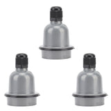 3 Pcs E27 Lamp Holder Waterproof Good Heat Insulation Anti Melting Ceramic E27 Light Socket - Side View