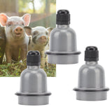 3 Pcs E27 Lamp Holder Waterproof Good Heat Insulation Anti Melting Ceramic E27 Light Socket