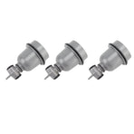 3PCS E27 Interface Lamp Socket Waterproof Thermal Insulation Small Tee Ceramic Light Holder