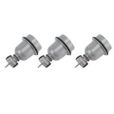 3PCS E27 Interface Lamp Socket Waterproof Thermal Insulation Small Tee Ceramic Light Holder - Rear View