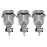 3PCS E27 Interface Lamp Socket Waterproof Thermal Insulation Small Tee Ceramic Light Holder