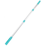 3 Section Telescopic Swimming Pool Pole Detachable Aluminum Swimming Pool Extension Rod for Cleaning Net - 45-Degree Angle