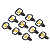 10PCS Refraction Micro Nozzle Butterfly Rotating Sprinkler Garden Irrigation Rotating Misting Nozzle G1/2 G3/4 Male Thread - Top-Down View