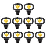 10PCS Refraction Micro Nozzle Butterfly Rotating Sprinkler Garden Irrigation Rotating Misting Nozzle G1/2 G3/4 Male Thread - 45-Degree Angle