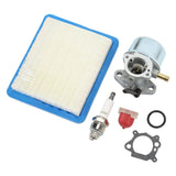 Aluminum Lawn Mower Carburetor with Spark Plug Gasekt Air Filter for 12G882 12G887 12H702 12H707 12H712 12H802 12H805