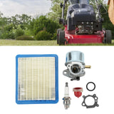 Aluminum Lawn Mower Carburetor with Spark Plug Gasekt Air Filter for 12G882 12G887 12H702 12H707 12H712 12H802 12H805 - Extra Image