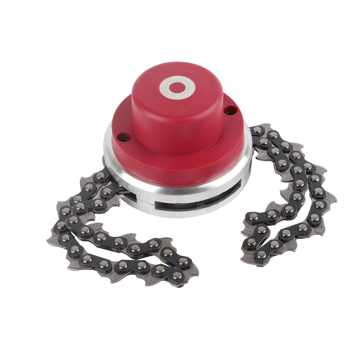 Weeder Chain Head Trimmer Chain Head Replacement Garden Lawn Mower Accessories Red Double Gaskets 65Mn