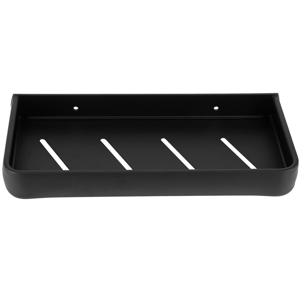 30cm Bathroom Shelf Space Aluminum Wall Mounted Hollow Storage Rack Basket Organizer(SingleLayer )