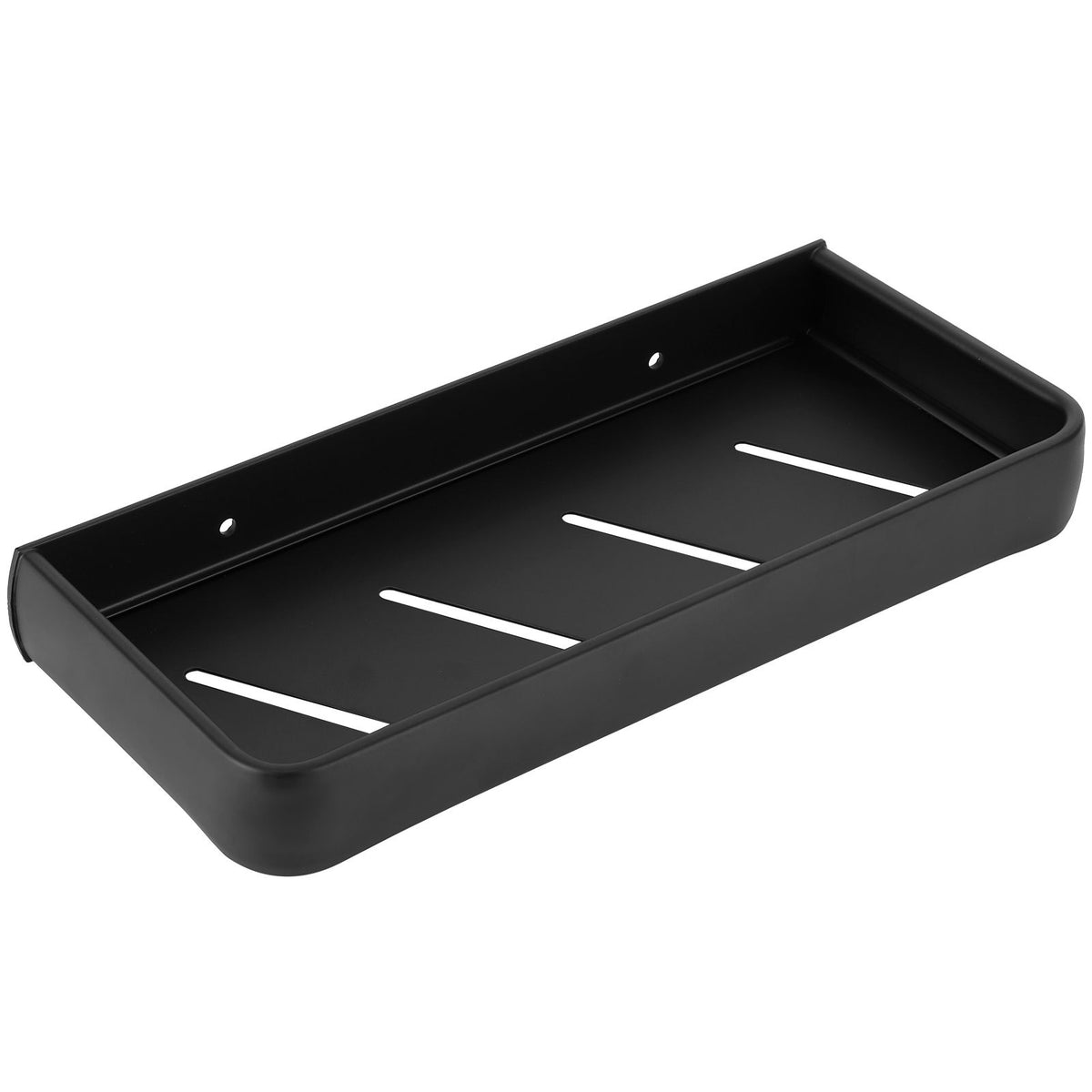 30cm Bathroom Shelf Space Aluminum Wall Mounted Hollow Storage Rack Basket Organizer(SingleLayer )
