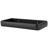 30cm Bathroom Shelf Space Aluminum Wall Mounted Hollow Storage Rack Basket Organizer(SingleLayer ) - 45-Degree Angle