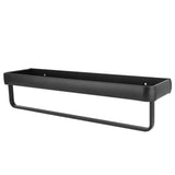 50cm Multifunctional Wall Mounted Kitchen Shelving Bathroom Storage Rack Bottle Holder(SingleLayer with Bar )