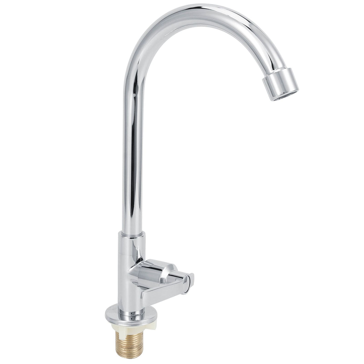 G1/2 Sink Faucet 360 Degree Rotating Stainless Steel Cold Water Tap Kitchen Bathroom Supply