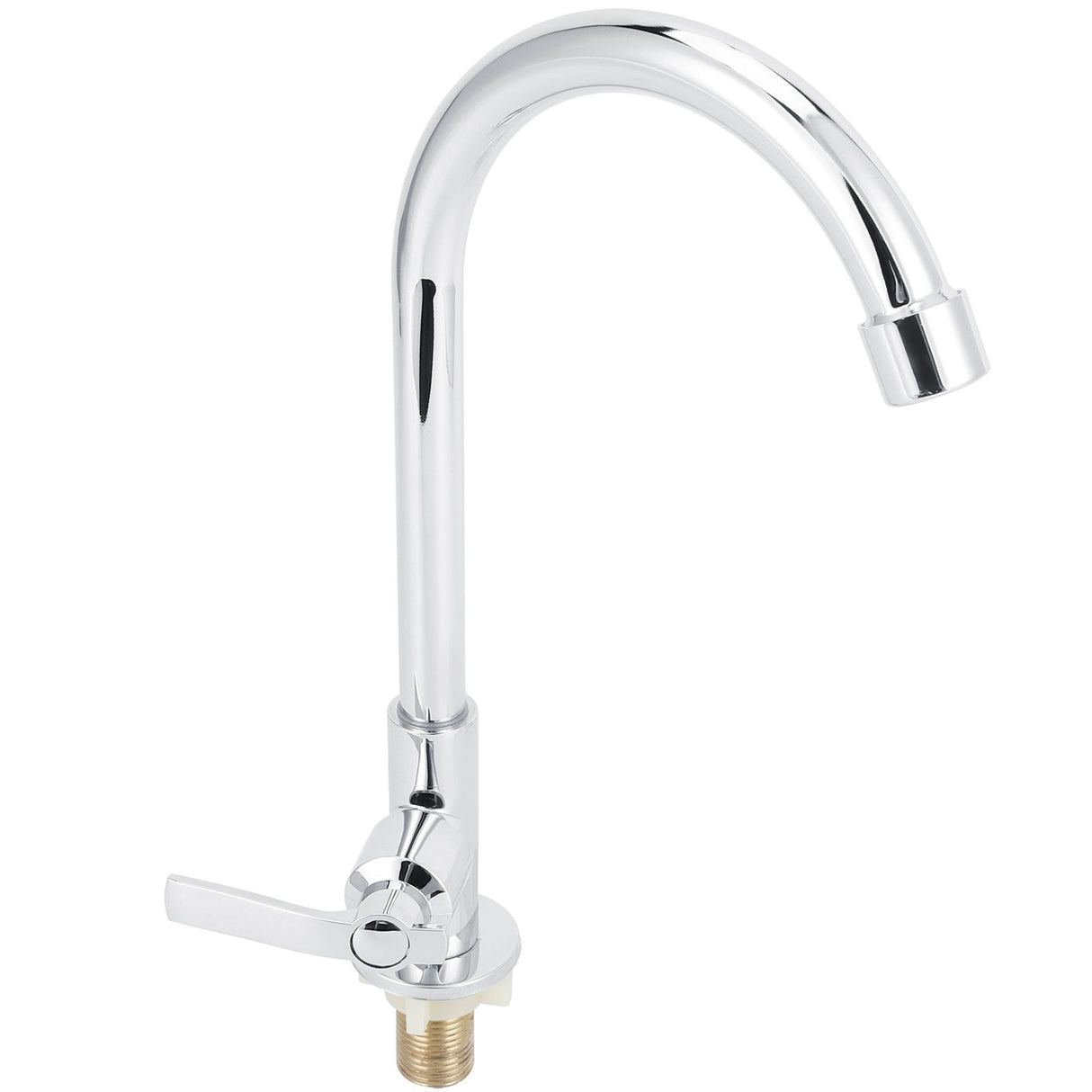 G1/2 Sink Faucet 360 Degree Rotating Stainless Steel Cold Water Tap Kitchen Bathroom Supply