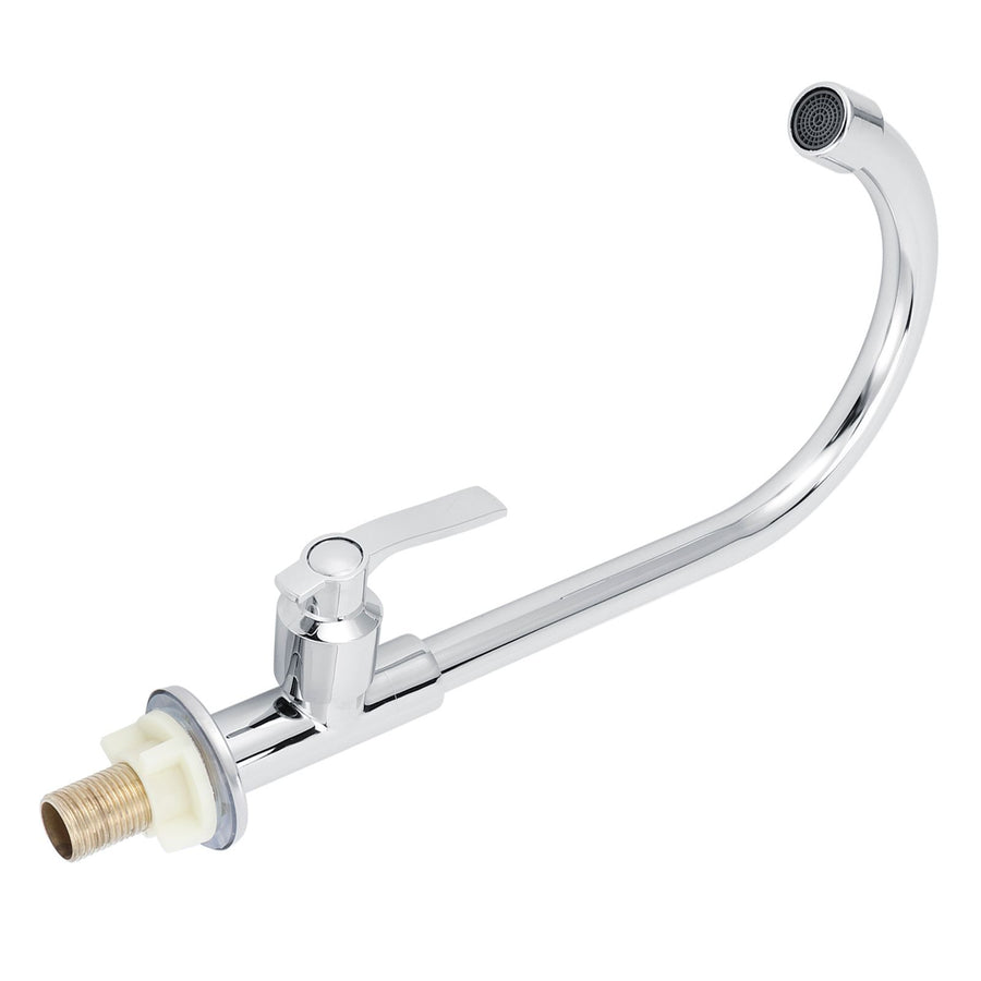 G1/2 Sink Faucet 360 Degree Rotating Stainless Steel Cold Water Tap Kitchen Bathroom Supply