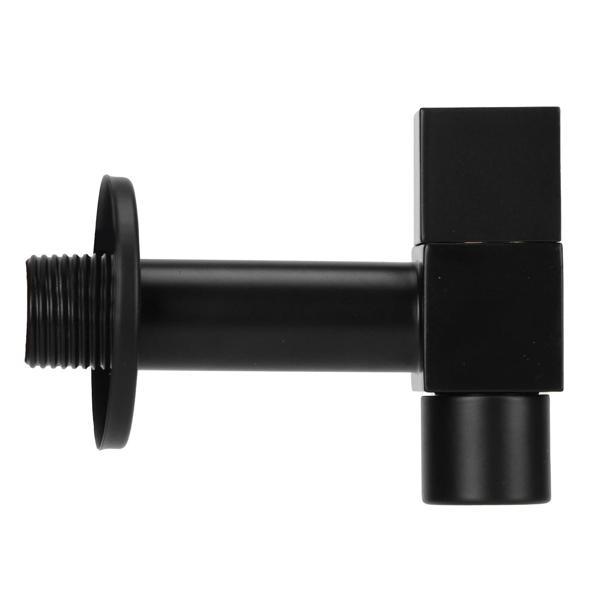 G1/2 Black Mop Sink Faucet Balcony Single Cold Water Gravity Casting Tap Hardware Accessories