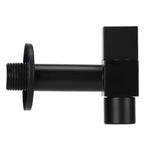 G1/2 Black Mop Sink Faucet Balcony Single Cold Water Gravity Casting Tap Hardware Accessories