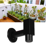 G1/2 Black Mop Sink Faucet Balcony Single Cold Water Gravity Casting Tap Hardware Accessories - Extra Image