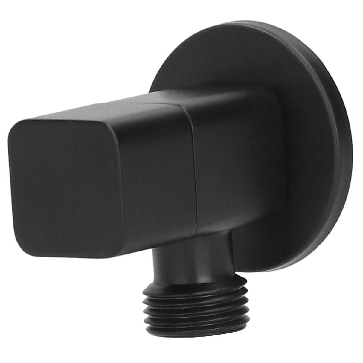 G1/2 Angle Valve Mixer Water Stop Valve Bathroom Toilet Washbasin Accessory Black
