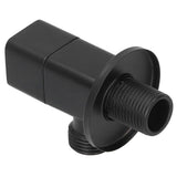 G1/2 Angle Valve Mixer Water Stop Valve Bathroom Toilet Washbasin Accessory Black