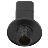 G1/2 Angle Valve Mixer Water Stop Valve Bathroom Toilet Washbasin Accessory Black - Extra Image