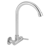 G1/2 Sink Faucet Wall-in 360 Degree Rotating Water Tap Single Handle for Kitchen Bar Bathroom