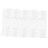100Pcs Compressed Towels Portable Disposable Face Cleaning Tissue Towel for Traveling - Close-Up Angle