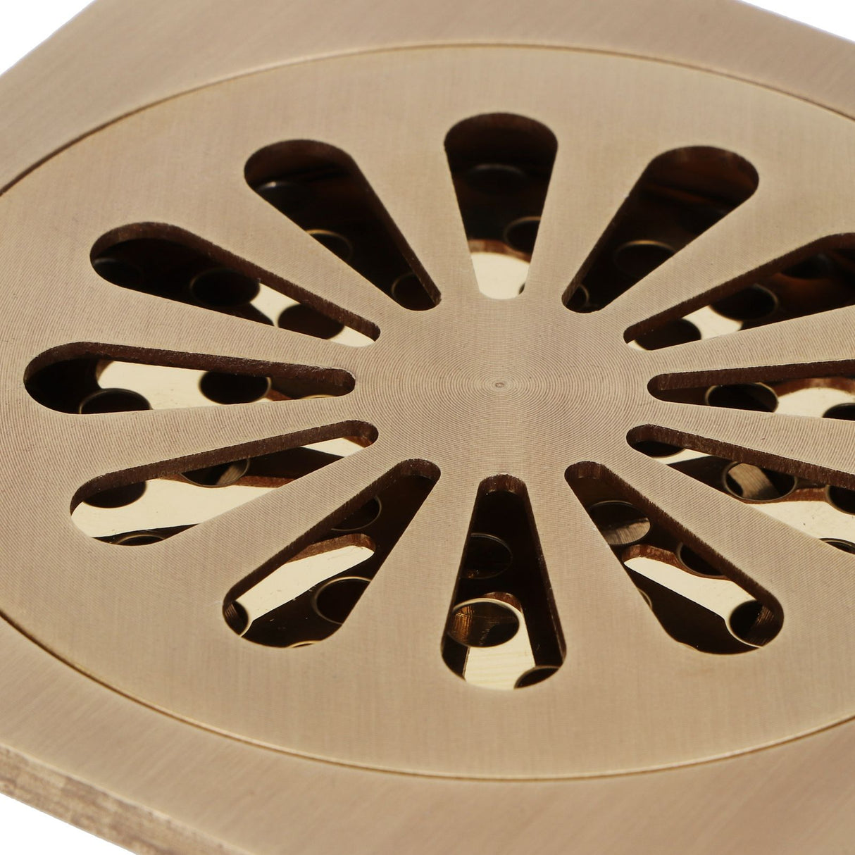 Floor Drain Set European Style Antique Copper Shower Drain Bathroom Toilet Accessory