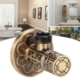 G1/2 External Thread Faucet Angle Valve Thickening Retro Brass Water Stop Valve Faucet Fittings - Extra Image