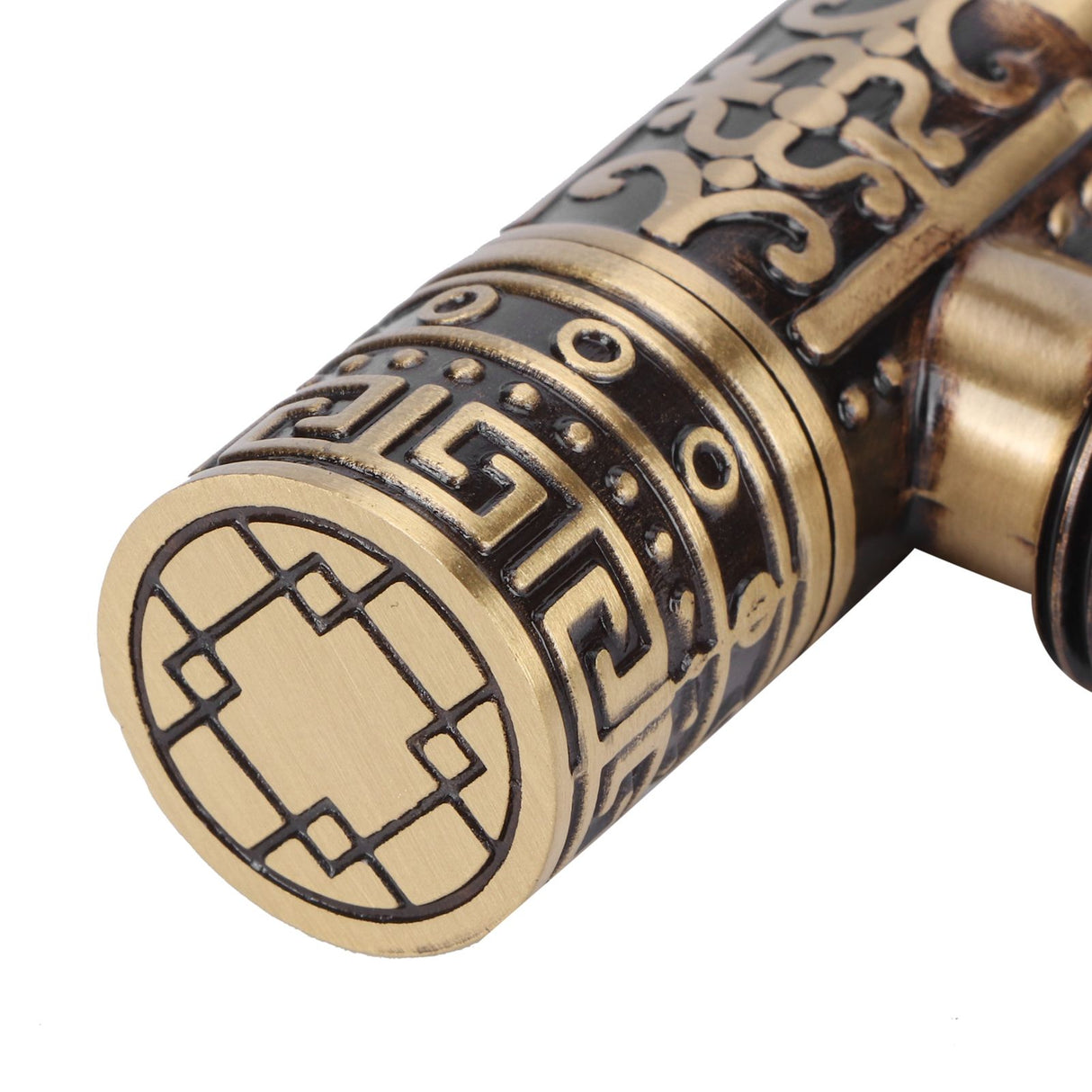 G1/2 External Thread Faucet Angle Valve Thickening Retro Brass Water Stop Valve Faucet Fittings